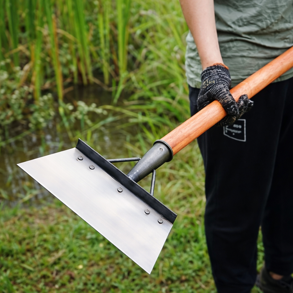 Raclette en Acier Inoxydable Ultra-Résistante | Outil de Désherbage Facile et Nettoyage Extérieur Efficace Professionnel