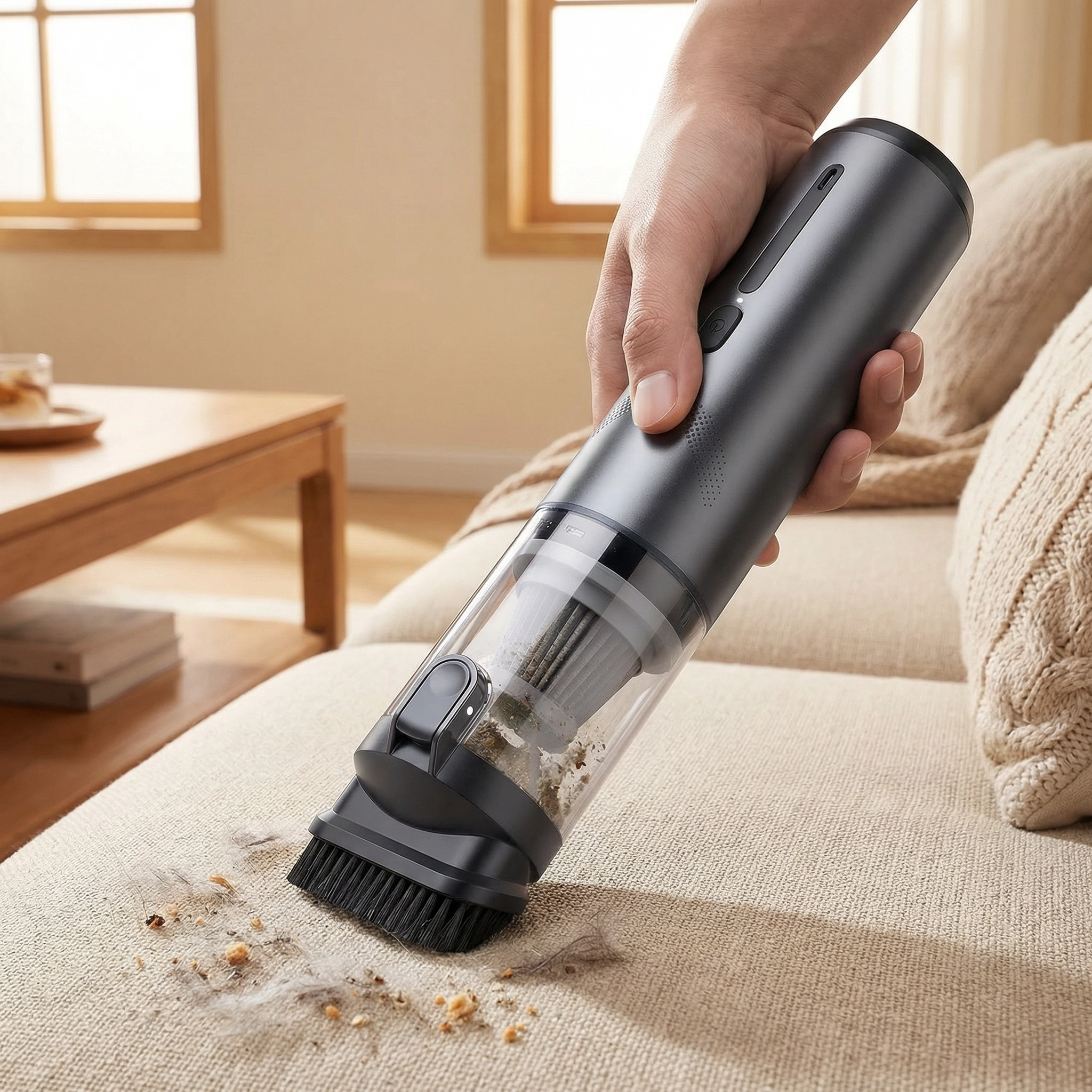C2O Pro | Aspirateur Souffleur Voiture Sans Fil Puissant et Portable | Nettoyage Intérieur Auto & Maison