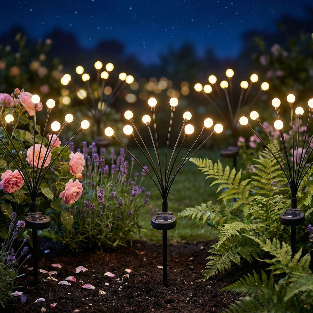 Lampes Lucioles à Énergie Solaire | LED Extérieur Étanches
