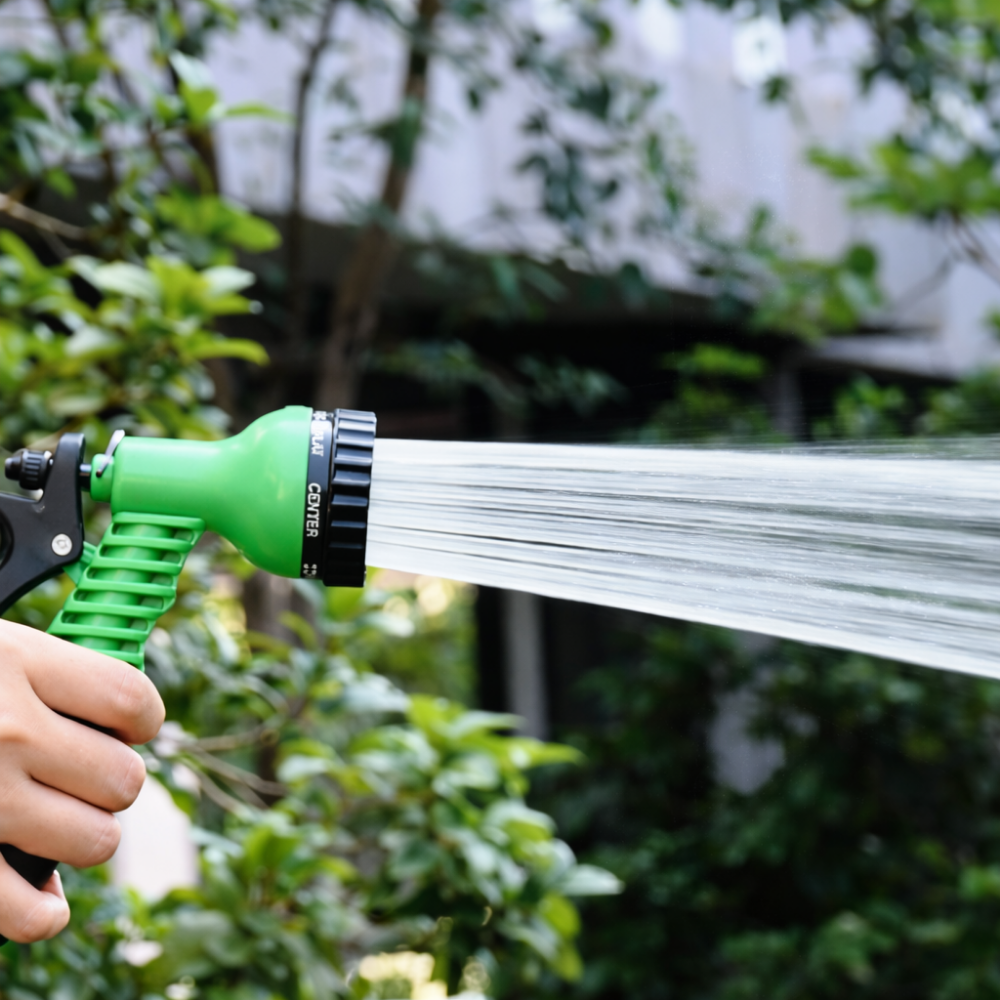 Flexi PRO | Tuyau d’arrosage extensible haute pression 8 jets – Flexible, Rétractable et Anti-Nœudsi