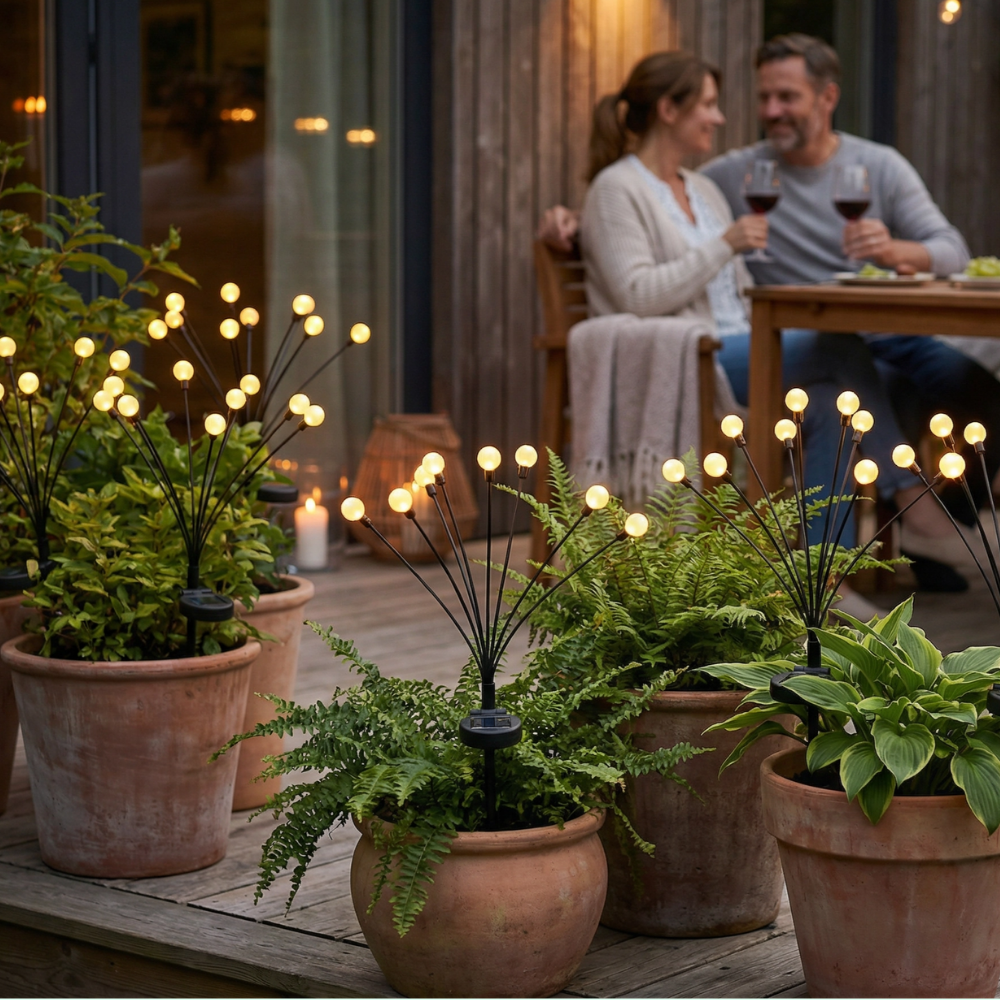 Lampes Lucioles à Énergie Solaire | LED Extérieur Étanches