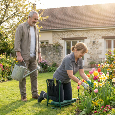 Banc de Jardinage | Travaillez Sans Douleur et Profitez Sans Effort