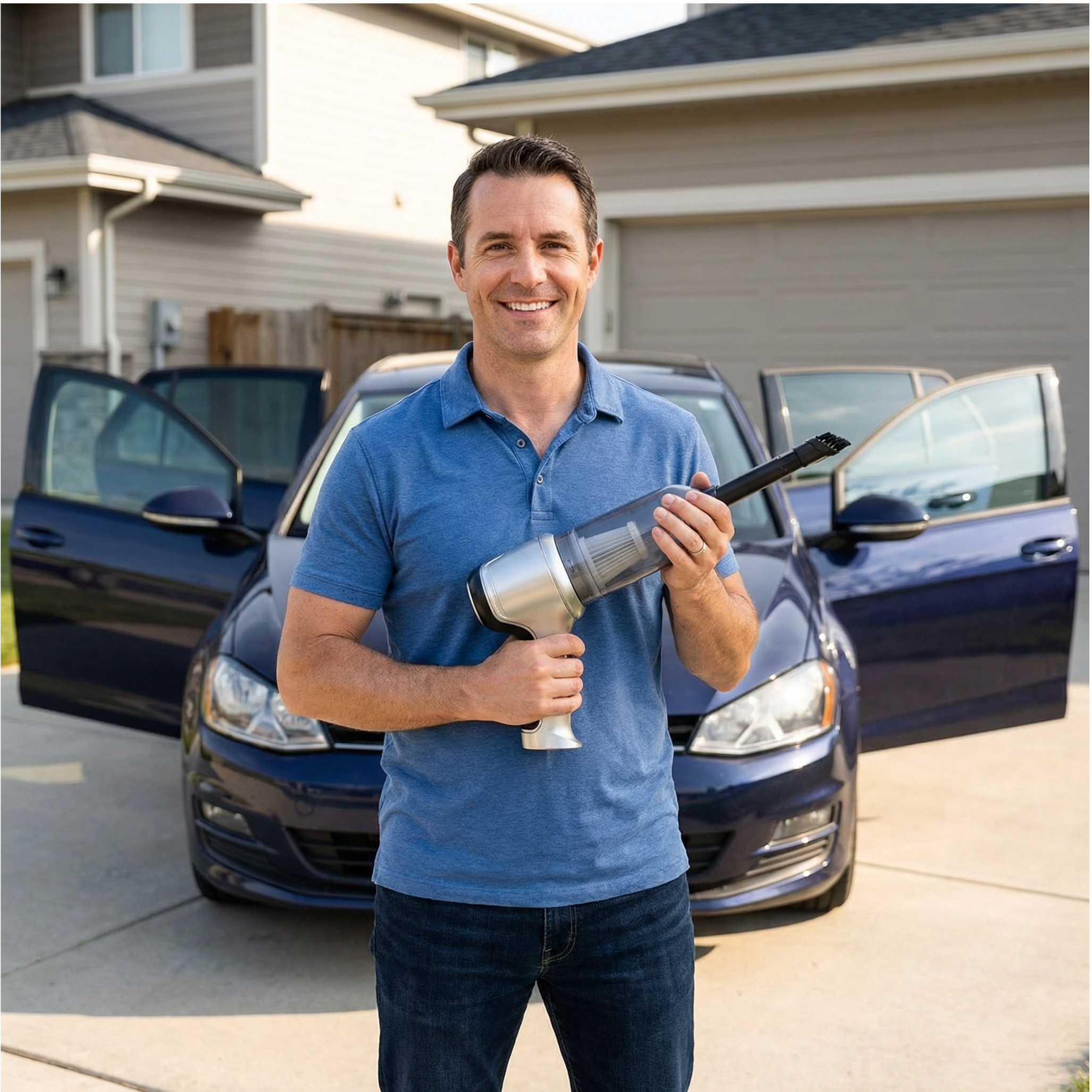 C40 PRO | Aspirateur Voiture Sans Fil Puissant Portable