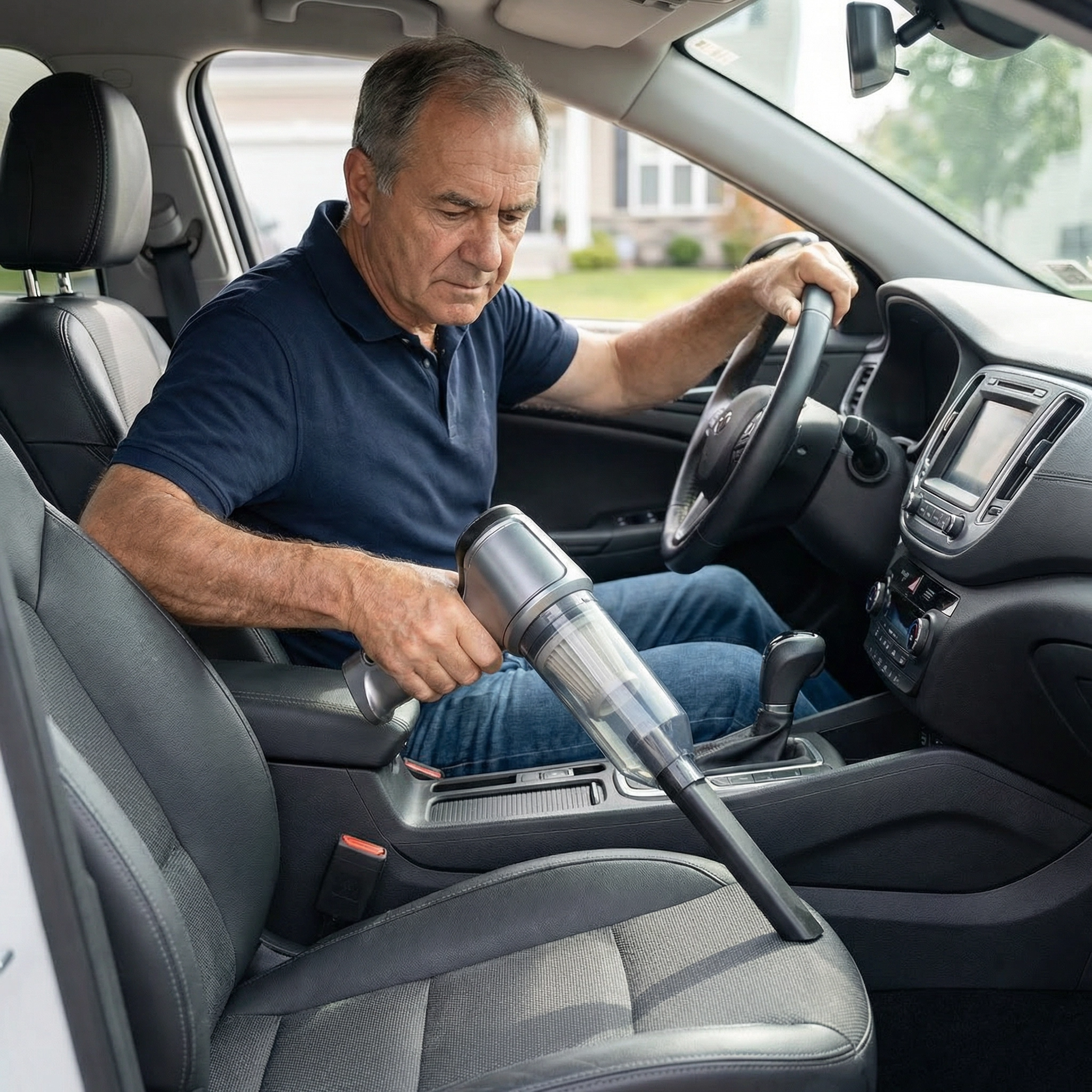 C40 PRO | Aspirateur Voiture Sans Fil Puissant Portable